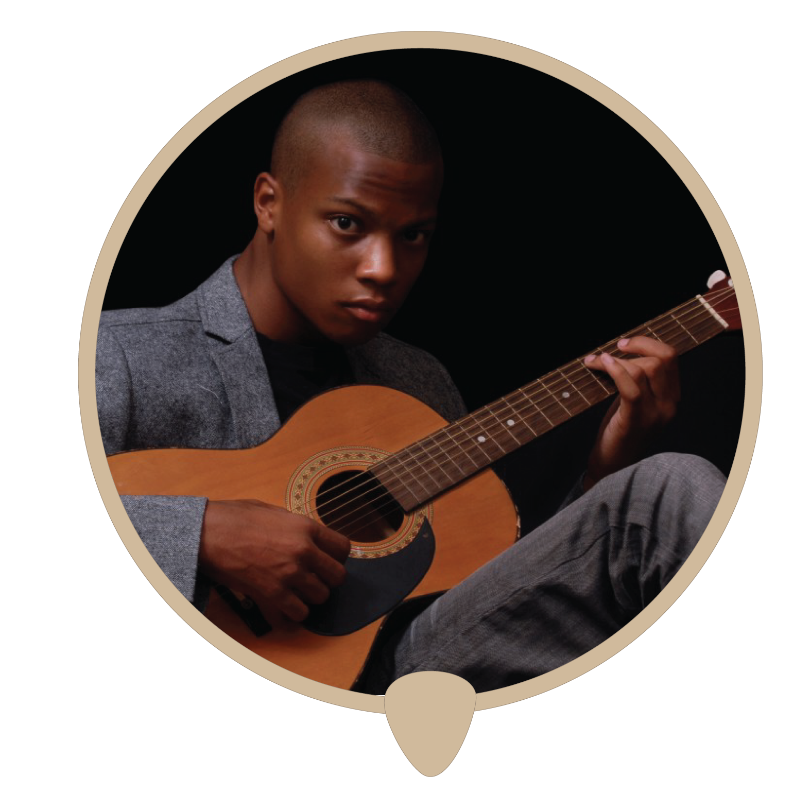 Guitar guy icon - Learn guitar. Guitar lessons, classes and teachers in Sydney.