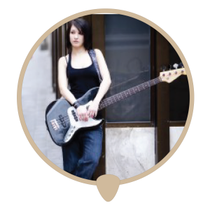 Bass bus stop icon - Learn bass. Bass lessons, classes and teachers in Sydney City.